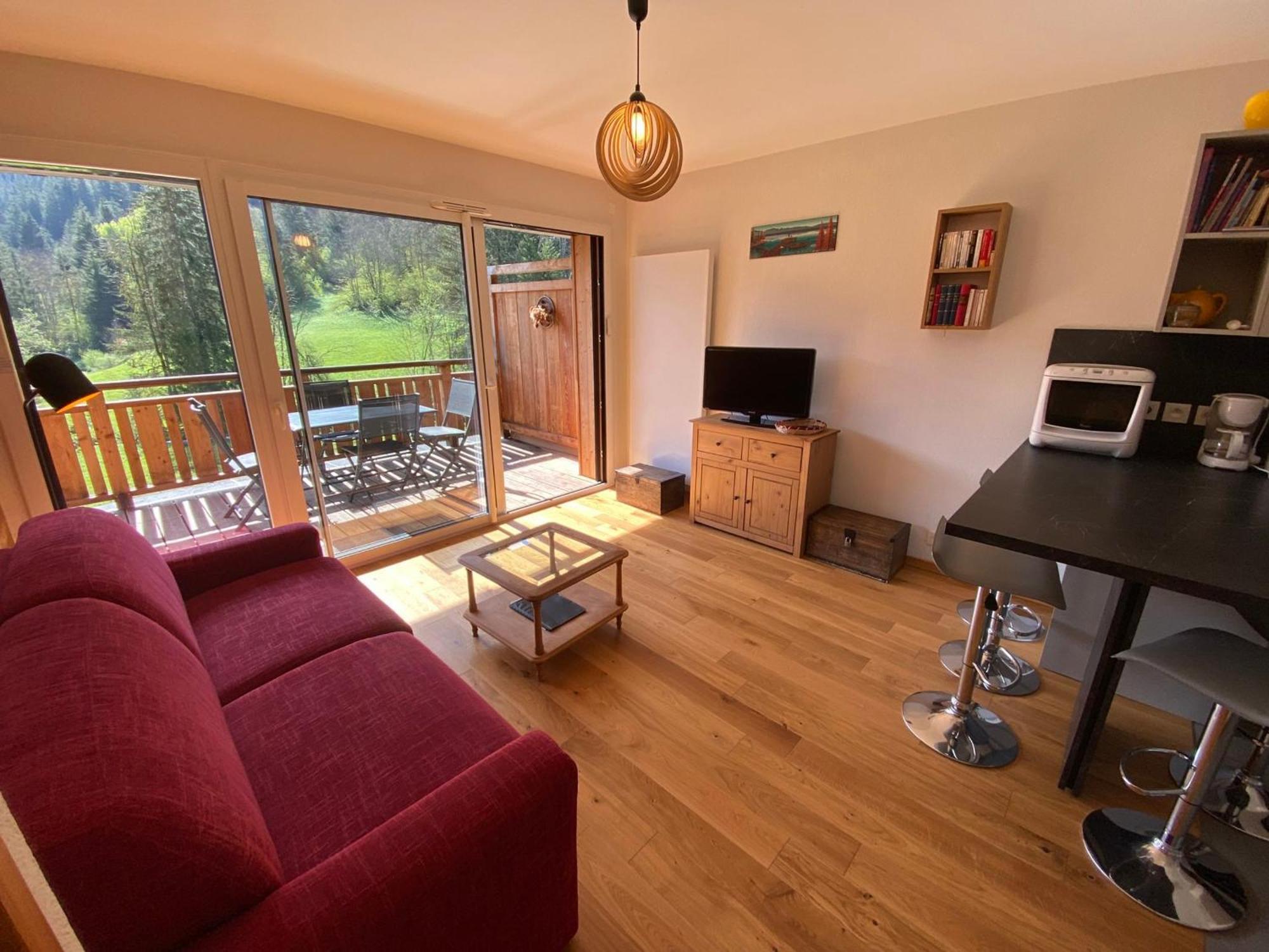 Appartement Contemporain, Spacieux Et Lumineux, Dans Une Residence Calme A Chatel, Proche Des Pistes! - Fr-1-693-84 Eksteriør bilde